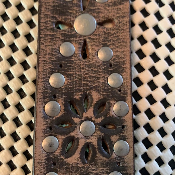 Leather belt - Picture 3 of 5